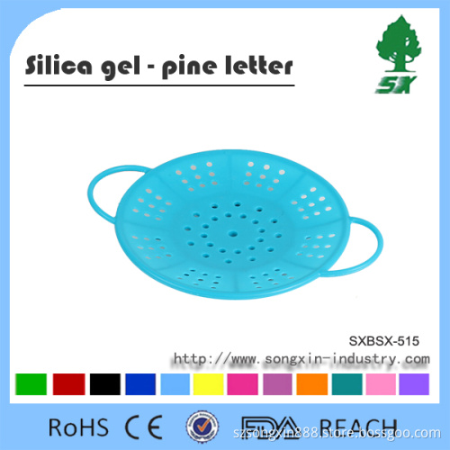 100% Silicone Food Steamer for Kitchen,Steaming Pan Dishwasher Silicone Steamer